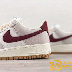 Giày Nike Air Force 1 07 Low Dark Red Cream Cao Cấp (2)