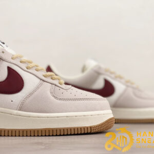 Giày Nike Air Force 1 07 Low Dark Red Cream Cao Cấp (3)