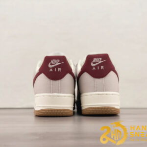 Giày Nike Air Force 1 07 Low Dark Red Cream Cao Cấp (6)