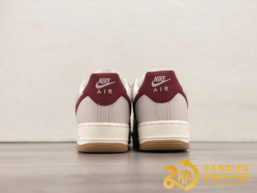 Giày Nike Air Force 1 07 Low Dark Red Cream Cao Cấp (6)