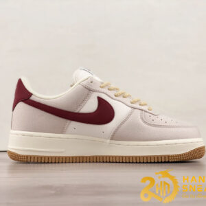Giày Nike Air Force 1 07 Low Dark Red Cream Cao Cấp (7)