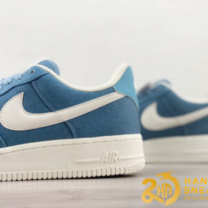 Giày Nike Air Force 1 07 Low Denim Blue Beige White (2)