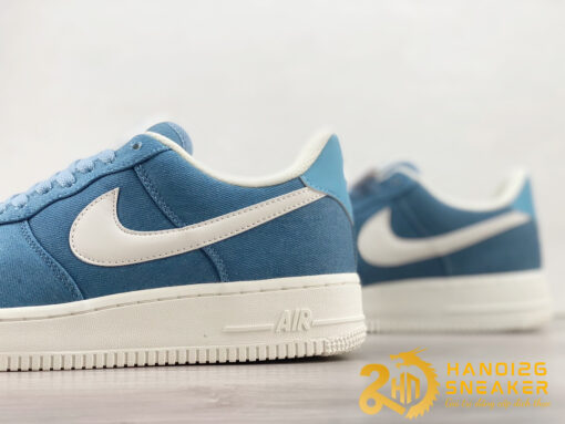 Giày Nike Air Force 1 07 Low Denim Blue Beige White (2)