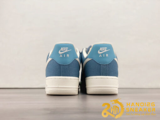 Giày Nike Air Force 1 07 Low Denim Blue Beige White (6)