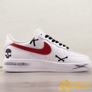 Giày Nike Air Force 1 07 Low GK White Red (3)