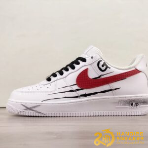 Giày Nike Air Force 1 07 Low GK White Red