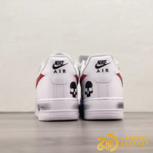 Giày Nike Air Force 1 07 Low GK White Red (7)