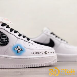 Giày Nike Air Force 1 07 Low Game OVer White Black (3)