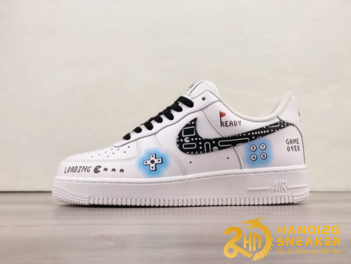 Giày Nike Air Force 1 07 Low Game OVer White Black