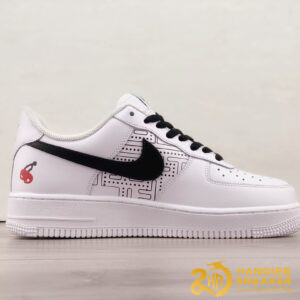 Giày Nike Air Force 1 07 Low Game OVer White Black (8)