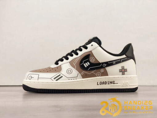 Giày Nike Air Force 1 07 Low Hand Drawn Brown