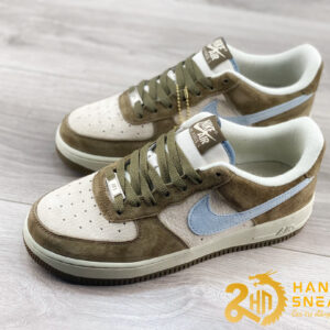 Giày Nike Air Force 1 07 Low Mossy Green (4)