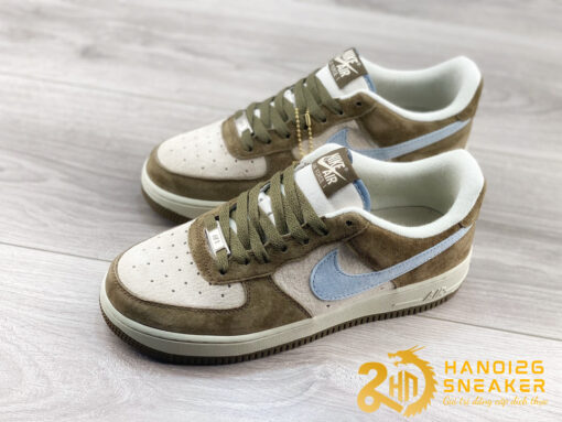 Giày Nike Air Force 1 07 Low Mossy Green (4)