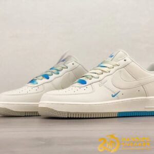 Giày Nike Air Force 1 07 Low NBA Grey Blue (1)