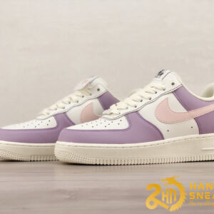 Giày Nike Air Force 1 07 Low Rice White Pink Purple (1)