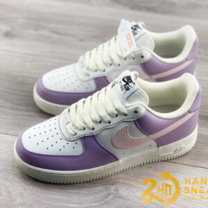 Giày Nike Air Force 1 07 Low Rice White Pink Purple (2)