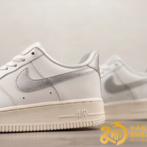 Giày Nike Air Force 1 07 Low Silver Swoosh Like Auth (2)