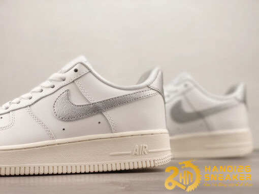 Giày Nike Air Force 1 07 Low Silver Swoosh Like Auth (2)