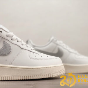 Giày Nike Air Force 1 07 Low Silver Swoosh Like Auth (3)