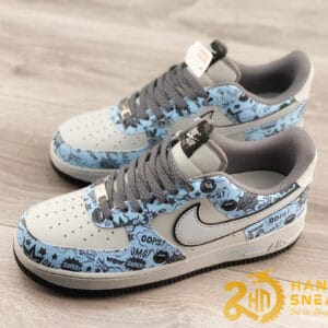 Giày Nike Air Force 1 07 Low Smurfs Like Auth (4)
