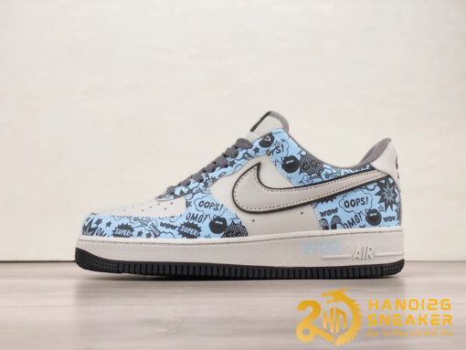 Giày Nike Air Force 1 07 Low Smurfs Like Auth