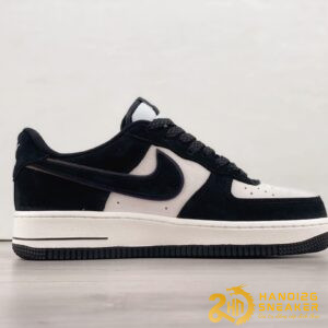 Giày Nike Air Force 1 07 Low Suede Black White (5)