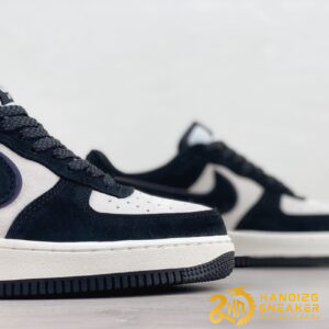 Giày Nike Air Force 1 07 Low Suede Black White (7)