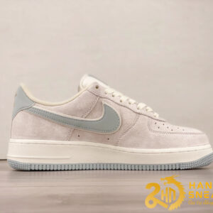 Giày Nike Air Force 1 07 Low Suede Blue Gold (8)