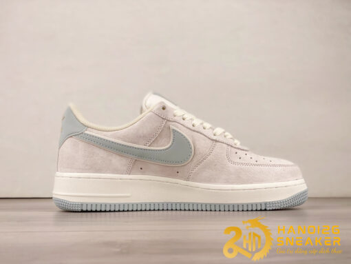 Giày Nike Air Force 1 07 Low Suede Blue Gold (8)