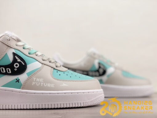 Giày Nike Air Force 1 07 Low The Future Has Come Grey Green (7)