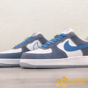 Giày Nike Air Force 1 07 Low White Grey Blue (1)