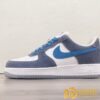 Giày Nike Air Force 1 07 Low White Grey Blue