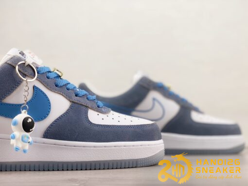 Giày Nike Air Force 1 07 Low White Grey Blue (4)