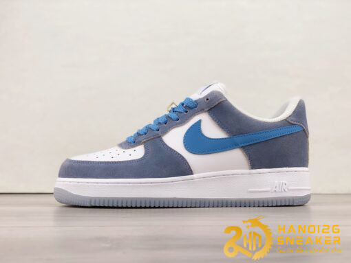 Giày Nike Air Force 1 07 Low White Grey Blue