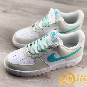 Giày Nike Air Force 1 07 Low White Navy Like Auth (4)