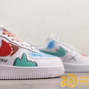 Giày Nike Air Force 1 07 Low Why So Serious White (1)