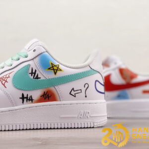 Giày Nike Air Force 1 07 Low Why So Serious White (2)
