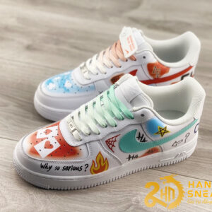 Giày Nike Air Force 1 07 Low Why So Serious White (4)