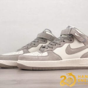 Giày Nike Air Force 1 07 Mid Beige Grey Cao Cấp (1)