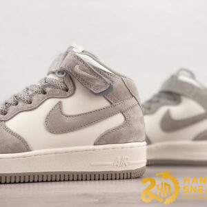 Giày Nike Air Force 1 07 Mid Beige Grey Cao Cấp (2)