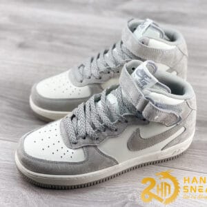 Giày Nike Air Force 1 07 Mid Beige Grey Cao Cấp (4)