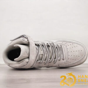 Giày Nike Air Force 1 07 Mid Grey Silver Reflective Cực Đẹp (8)