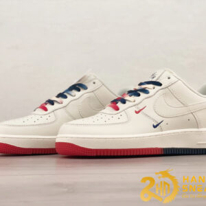 Giày Nike Air Force 1 07 Mid Su19 White Blue Red (1)