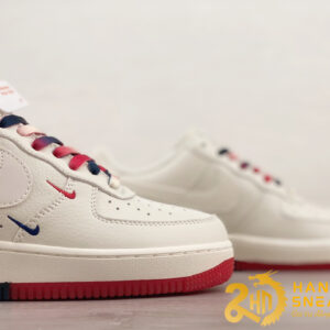 Giày Nike Air Force 1 07 Mid Su19 White Blue Red (3)