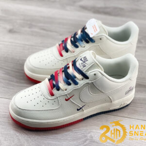 Giày Nike Air Force 1 07 Mid Su19 White Blue Red (5)
