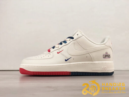 Giày Nike Air Force 1 07 Mid Su19 White Blue Red