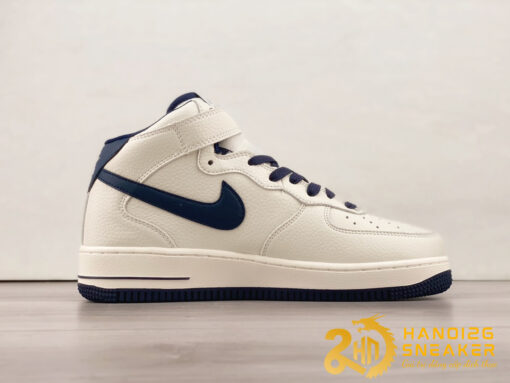 Giày Nike Air Force 1 07 Mid White Blue PA0920 508 (3)