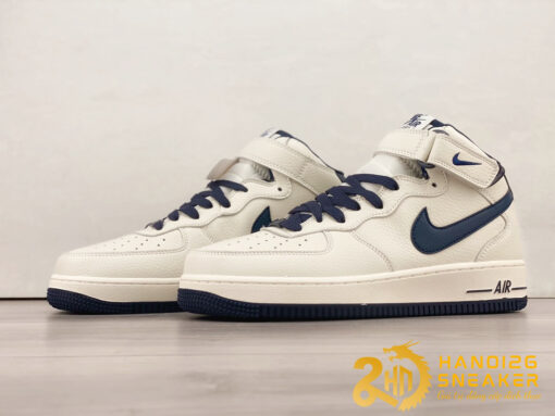Giày Nike Air Force 1 07 Mid White Blue PA0920 508 (4)