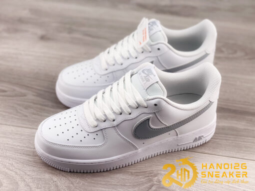 Giày Nike Air Force 1 07 White Wolf Grey Chất Lượng Tốt Nhất (4)
