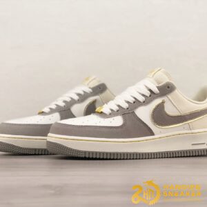 Giày Nike Air Force 1 Low Grey Metallic Gold White (8)